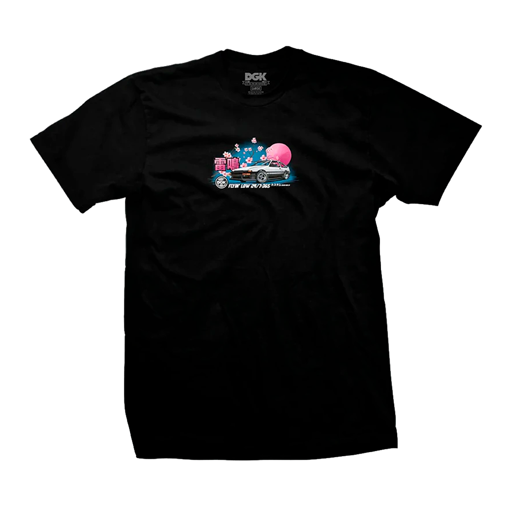 Camiseta DGK Akina Pass Preto