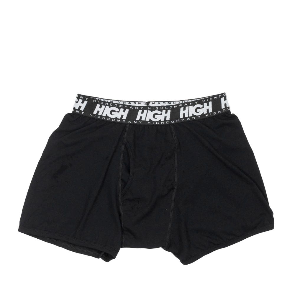 Cueca Boxer High Black (3 unidades)