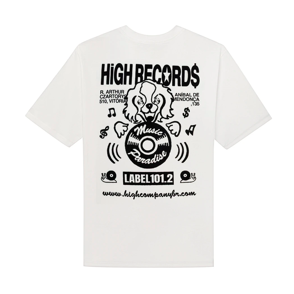 Camiseta High Records White