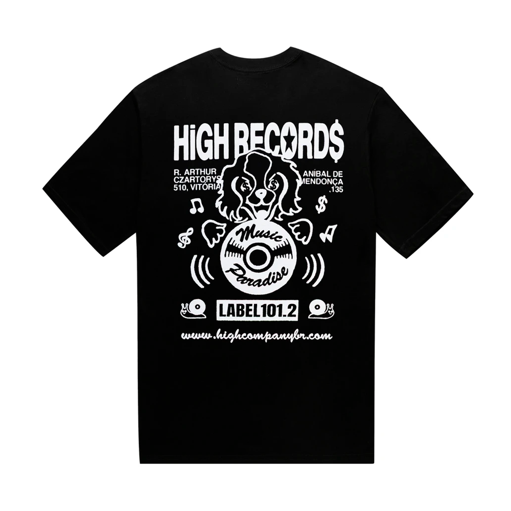 Camiseta High Records Black