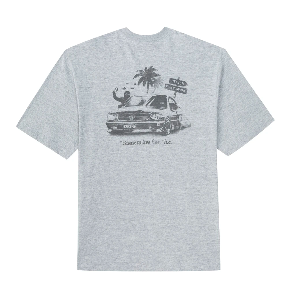 Camiseta High Cash Rules Heather Grey