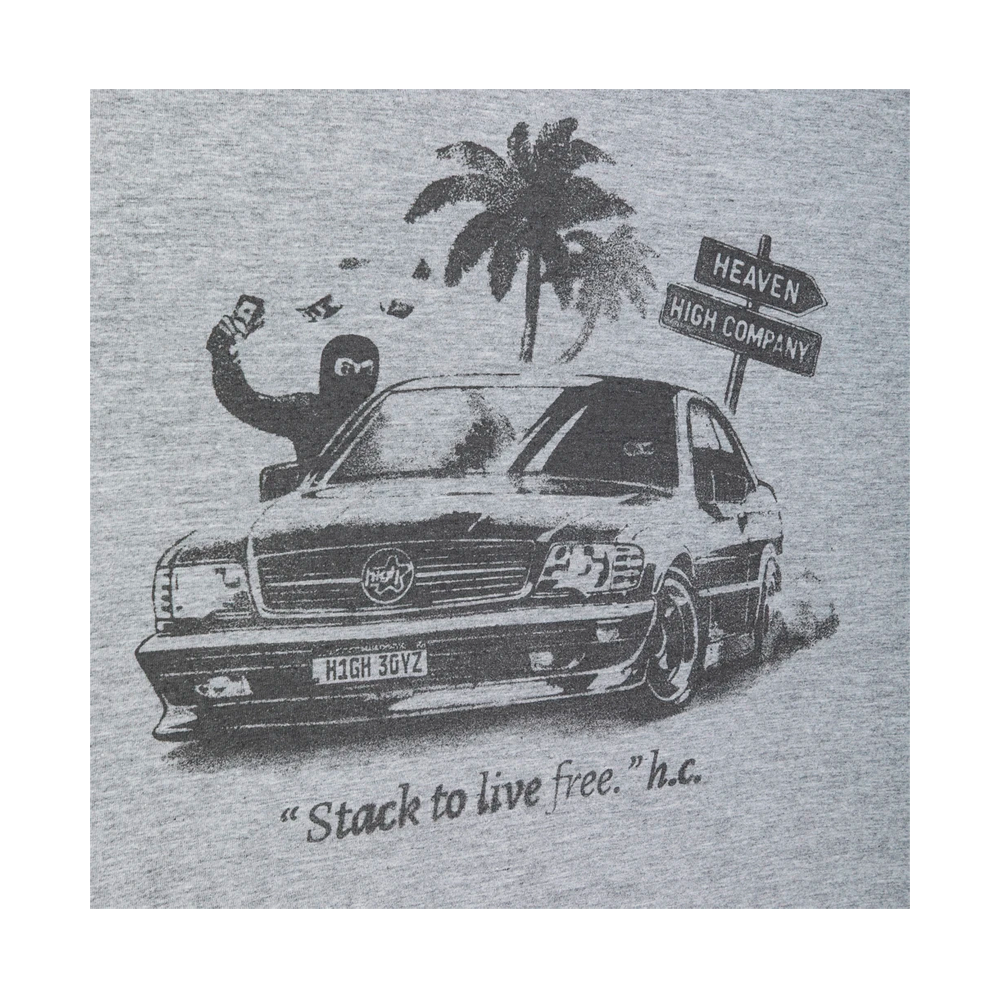 Camiseta High Cash Rules Heather Grey