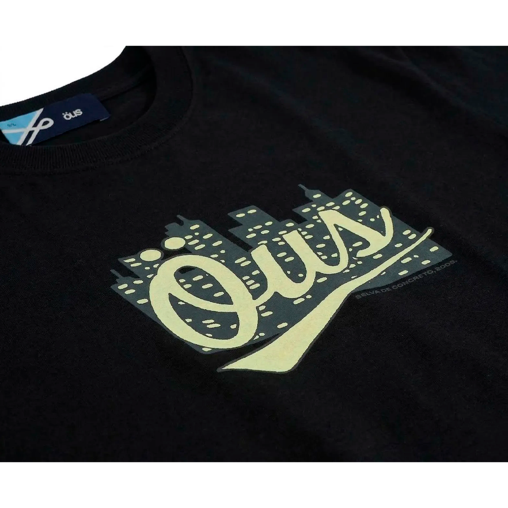Camiseta Ous Selva Preto