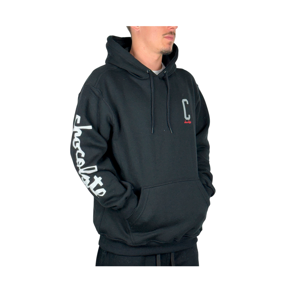 Moletom Chocolate Canguru Big C Preto