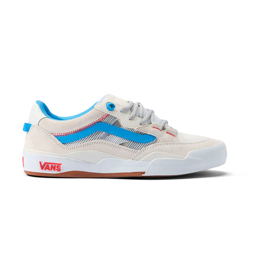 Tênis Vans Skate Wayvee 2.0 Blanc Azure Blue