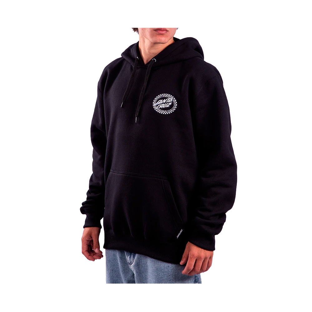 Moletom Santa Cruz Collage Oval Dot Preto