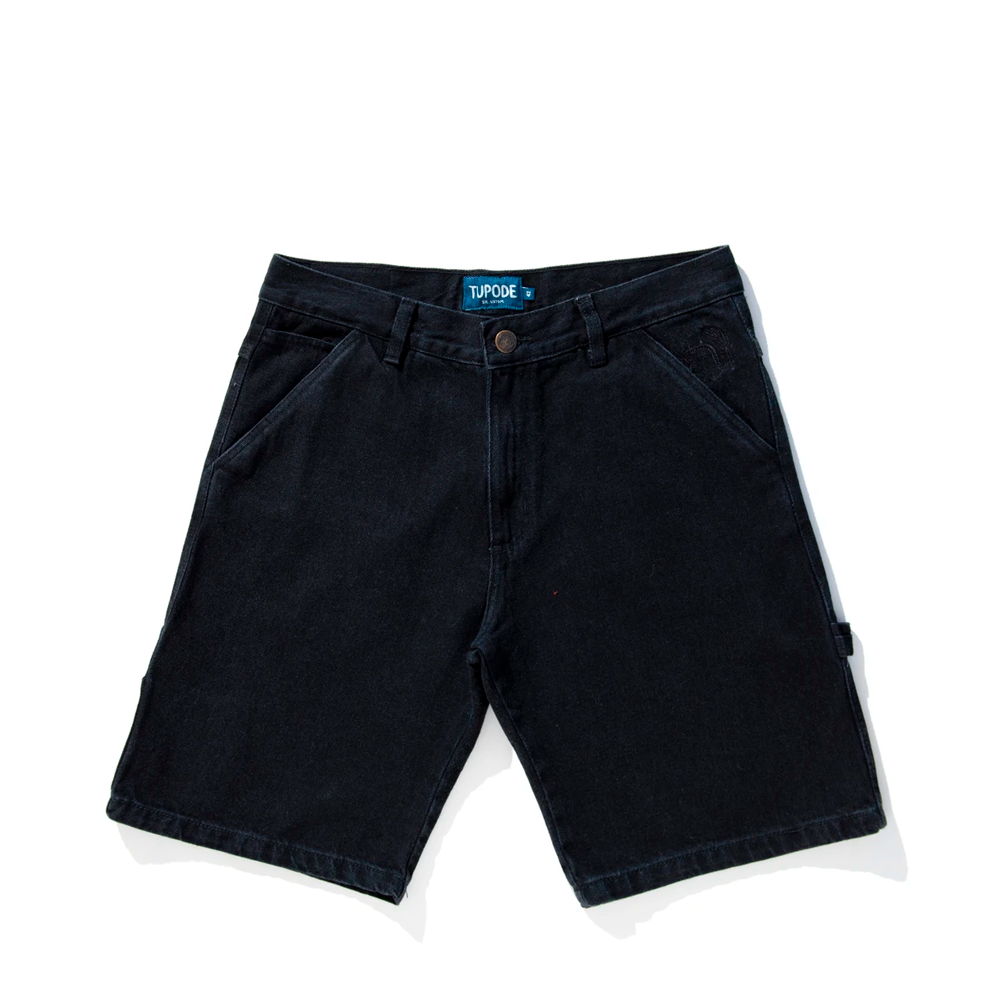 Bermuda Tupode Carpinteiro Jeans Preto Stone