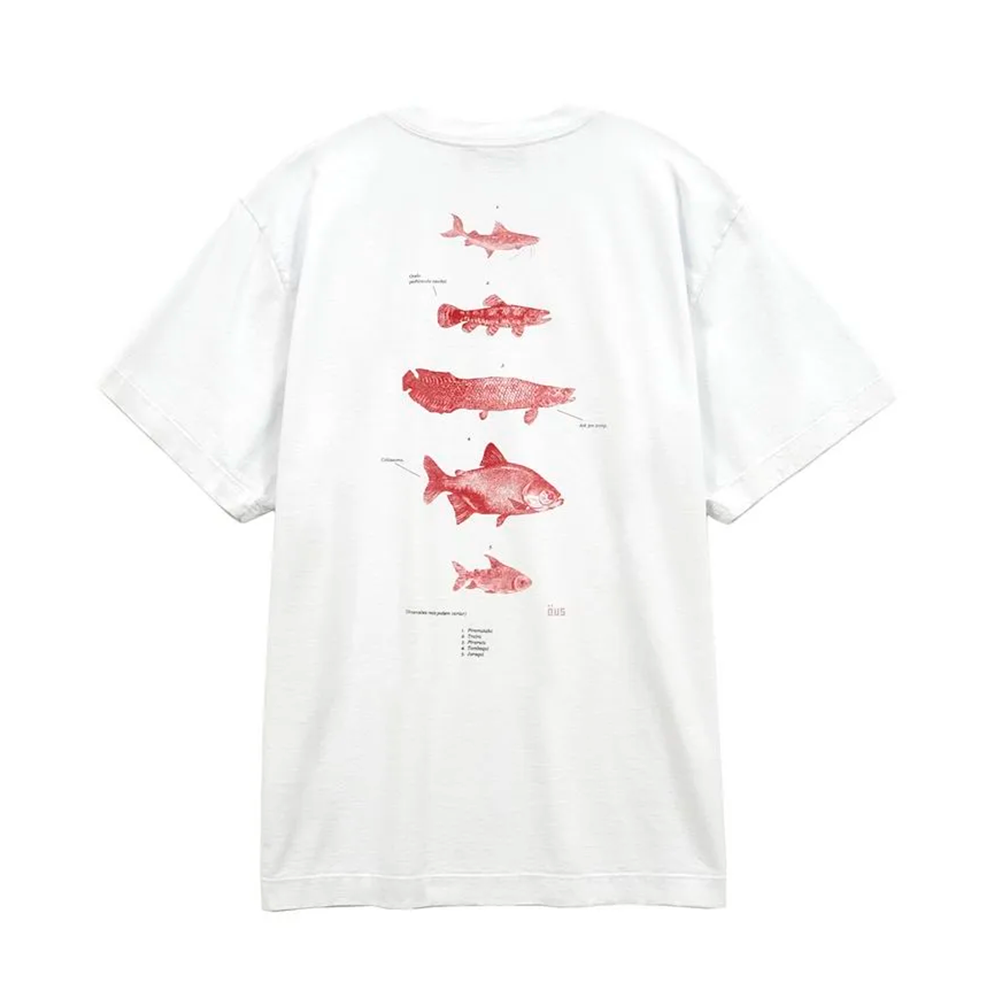 Camiseta Ous Peixes Branco