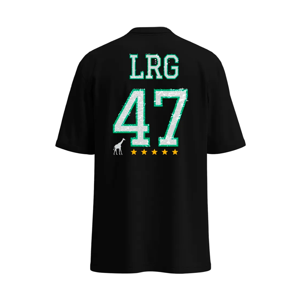 Camiseta LRG Panda 5 Stars Legacy Preto