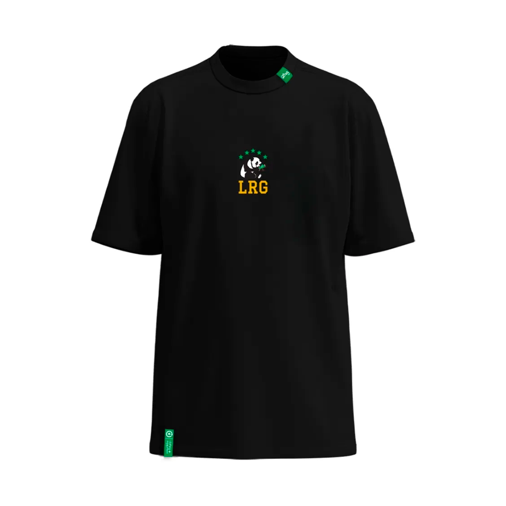 Camiseta LRG Panda 5 Stars Legacy Preto