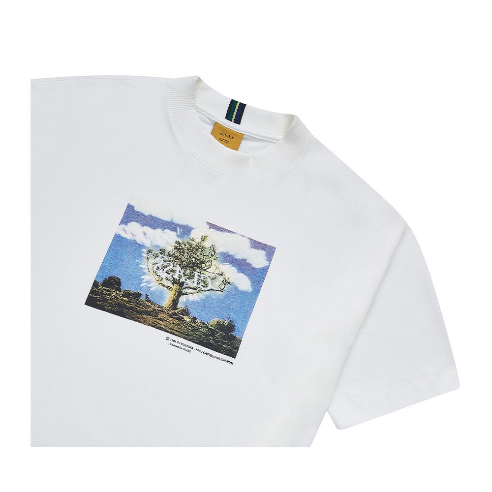 Camiseta Class Premium x Castelo Ra-Tim-Bum Árvore Off-White