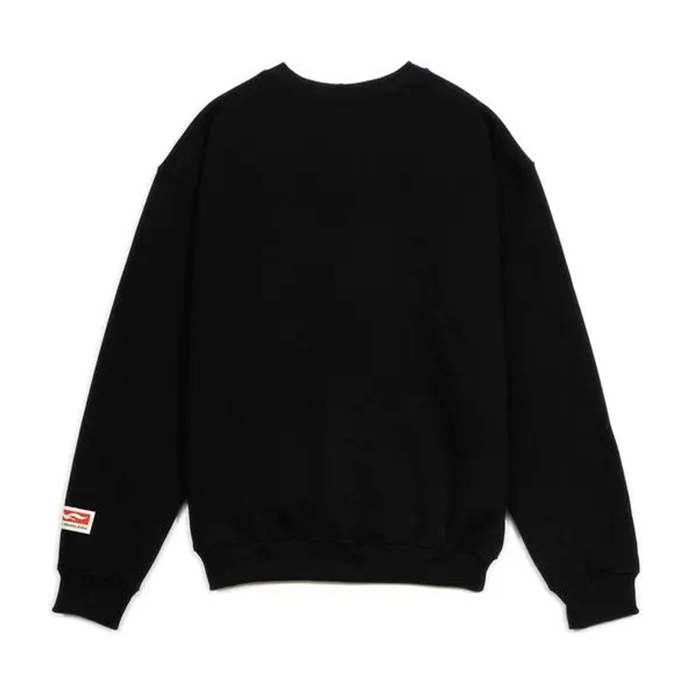 Moletom Ous Crewneck Esqueleto Preto