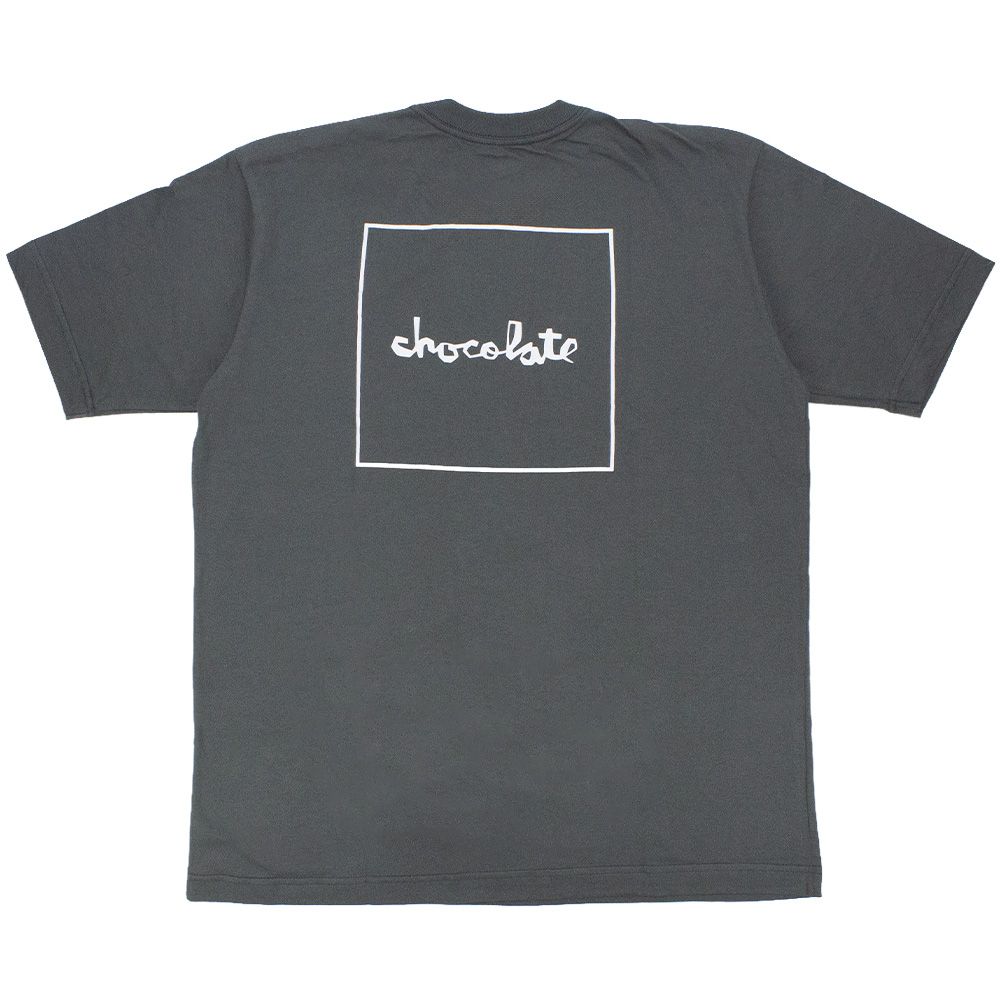 Camiseta Chocolate Square Cinza