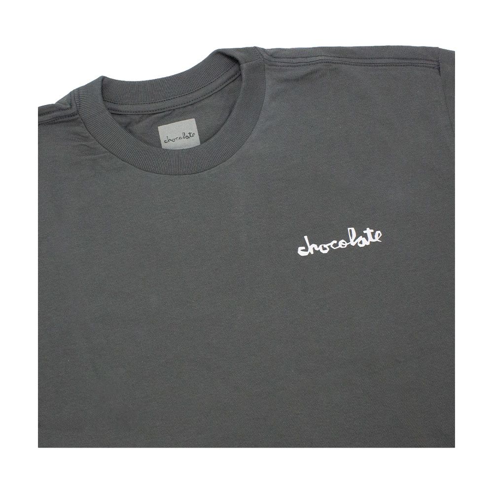 Camiseta Chocolate Square Cinza