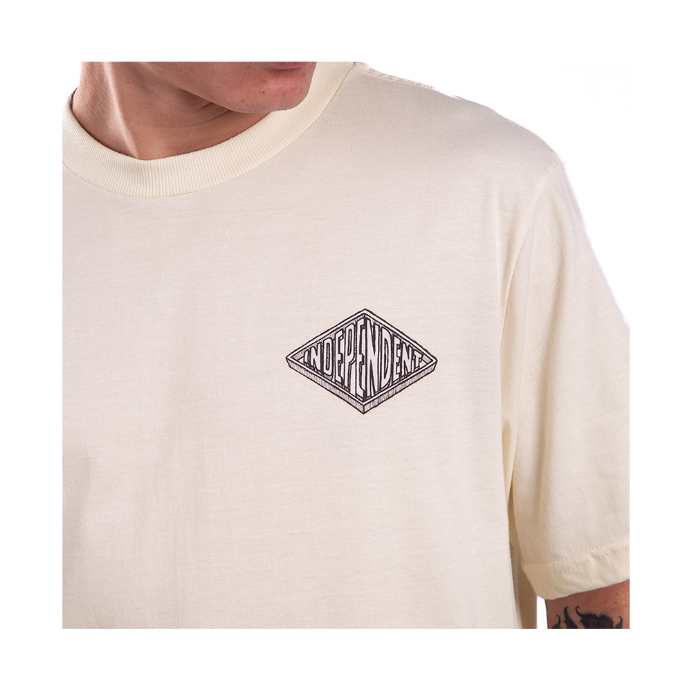 Camiseta Independent Anytime Anyplace Anywhere Off White