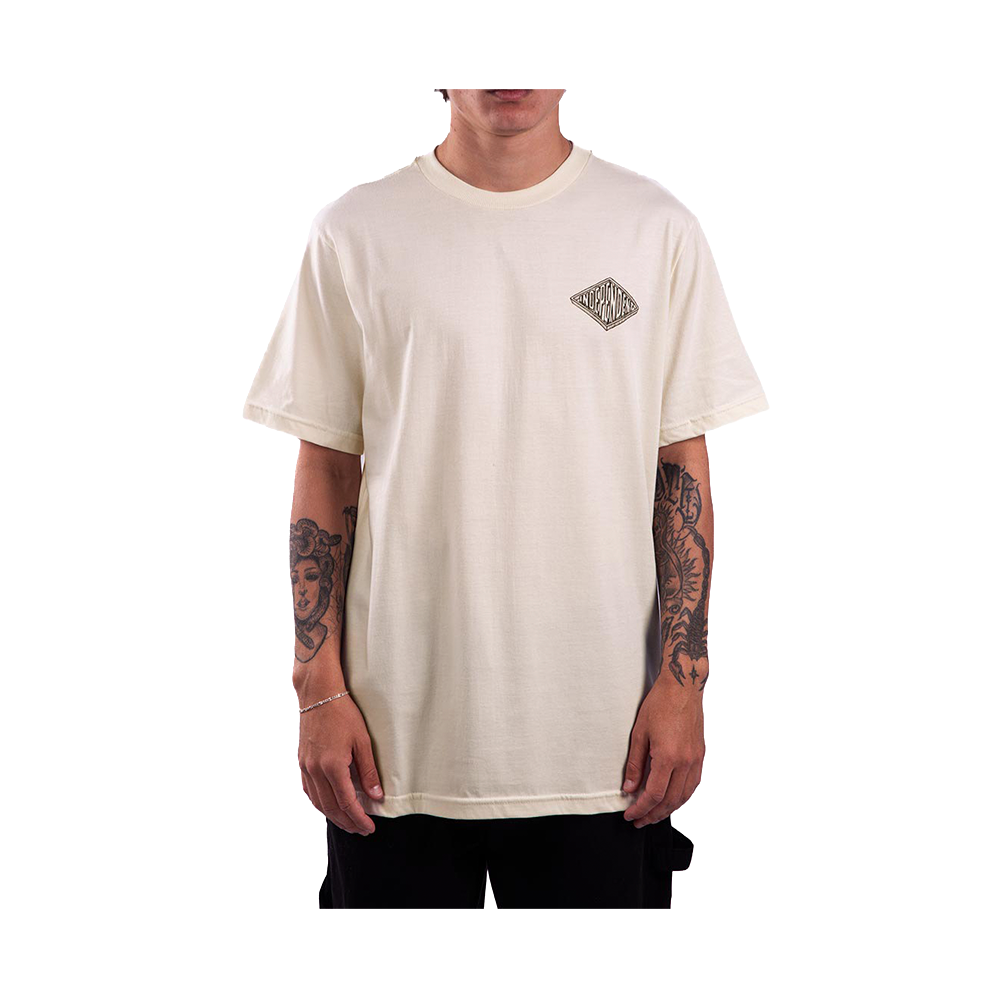 Camiseta Independent Anytime Anyplace Anywhere Off White