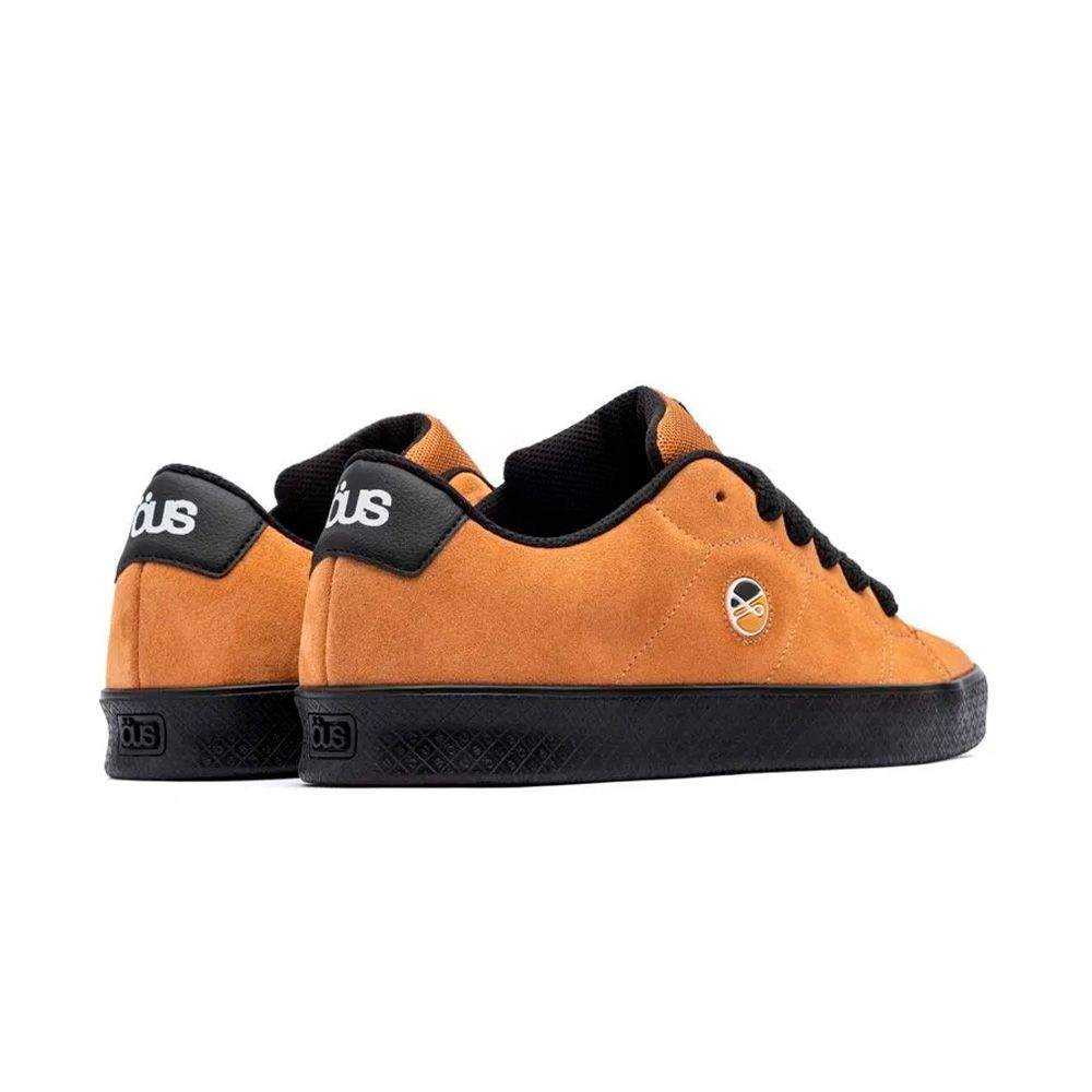 Tênis Ous Dots Marrom Branco Preto Essencial