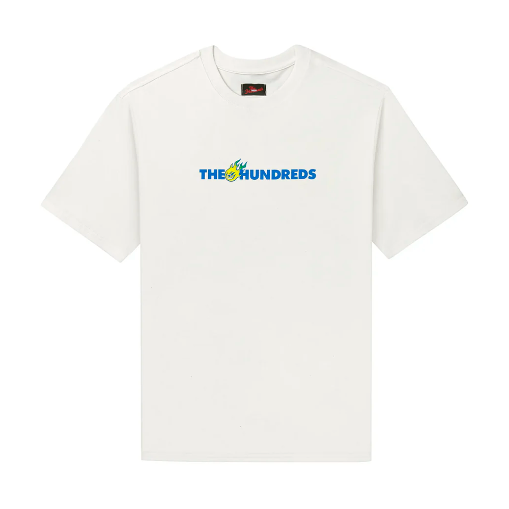 Camiseta High  x The Hundreds Flames Bar Logo