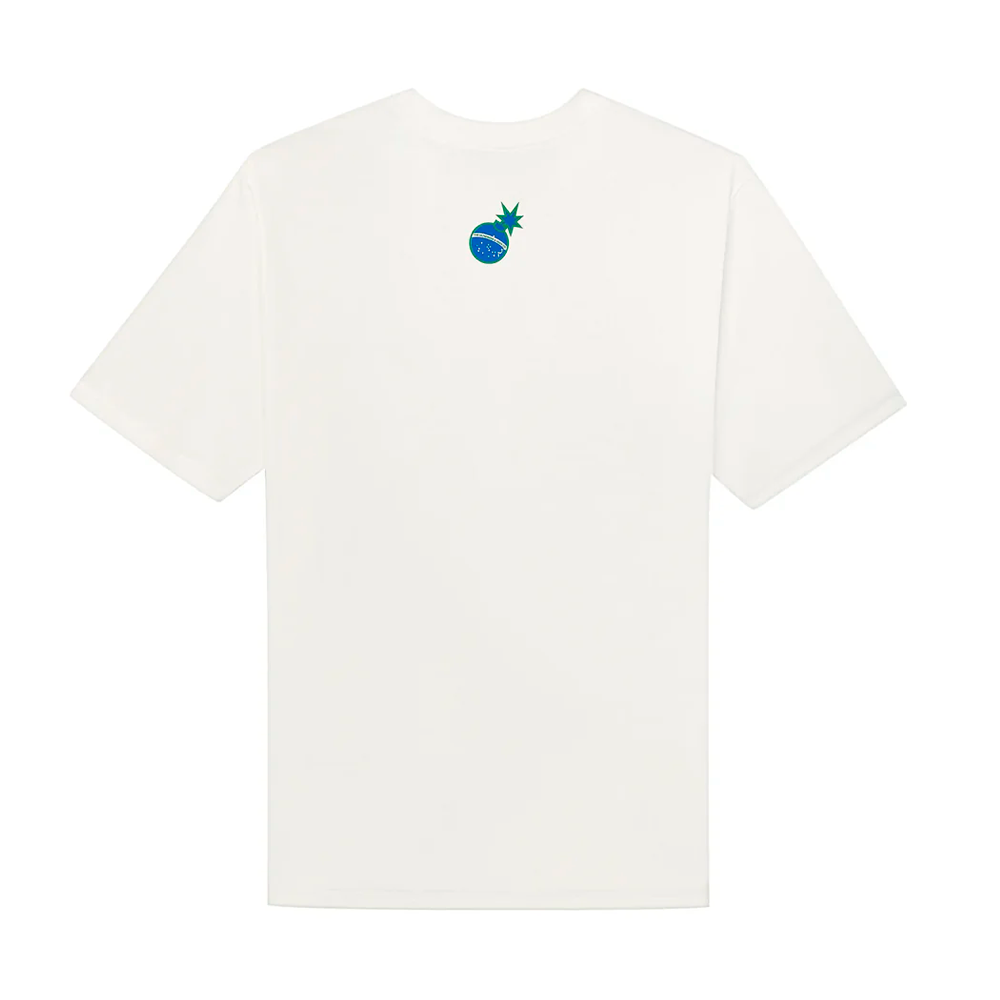 Camiseta High  x The Hundreds Flames Bar Logo