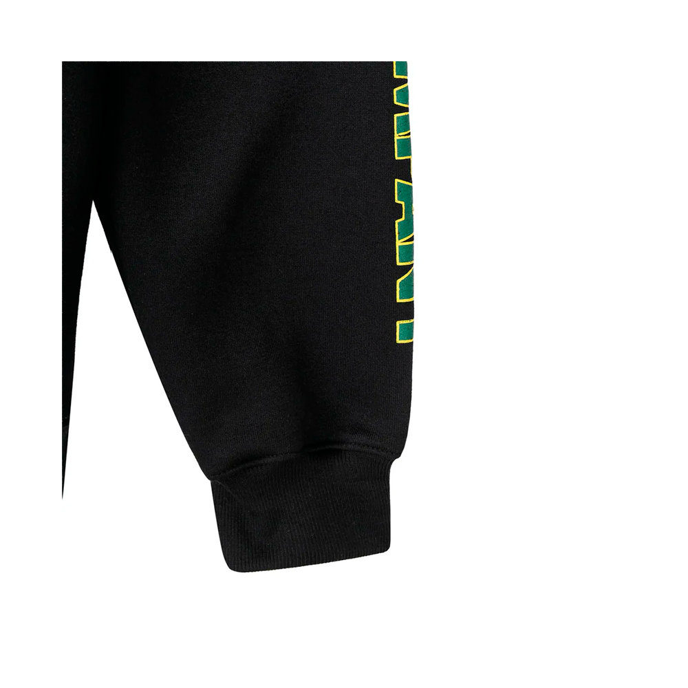 Moletom High x The Hundreds Flames Bar Logo Canguru Fechado