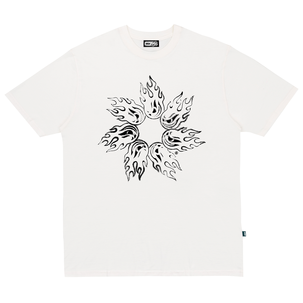 Camiseta High Flame Spin Branca