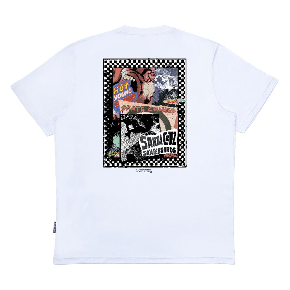 Camiseta Santa Cruz  Ad Collage