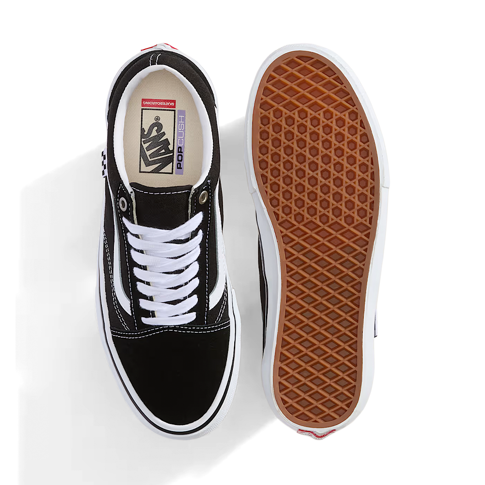 Tênis Vans Old Skool Pro Preto/Branco