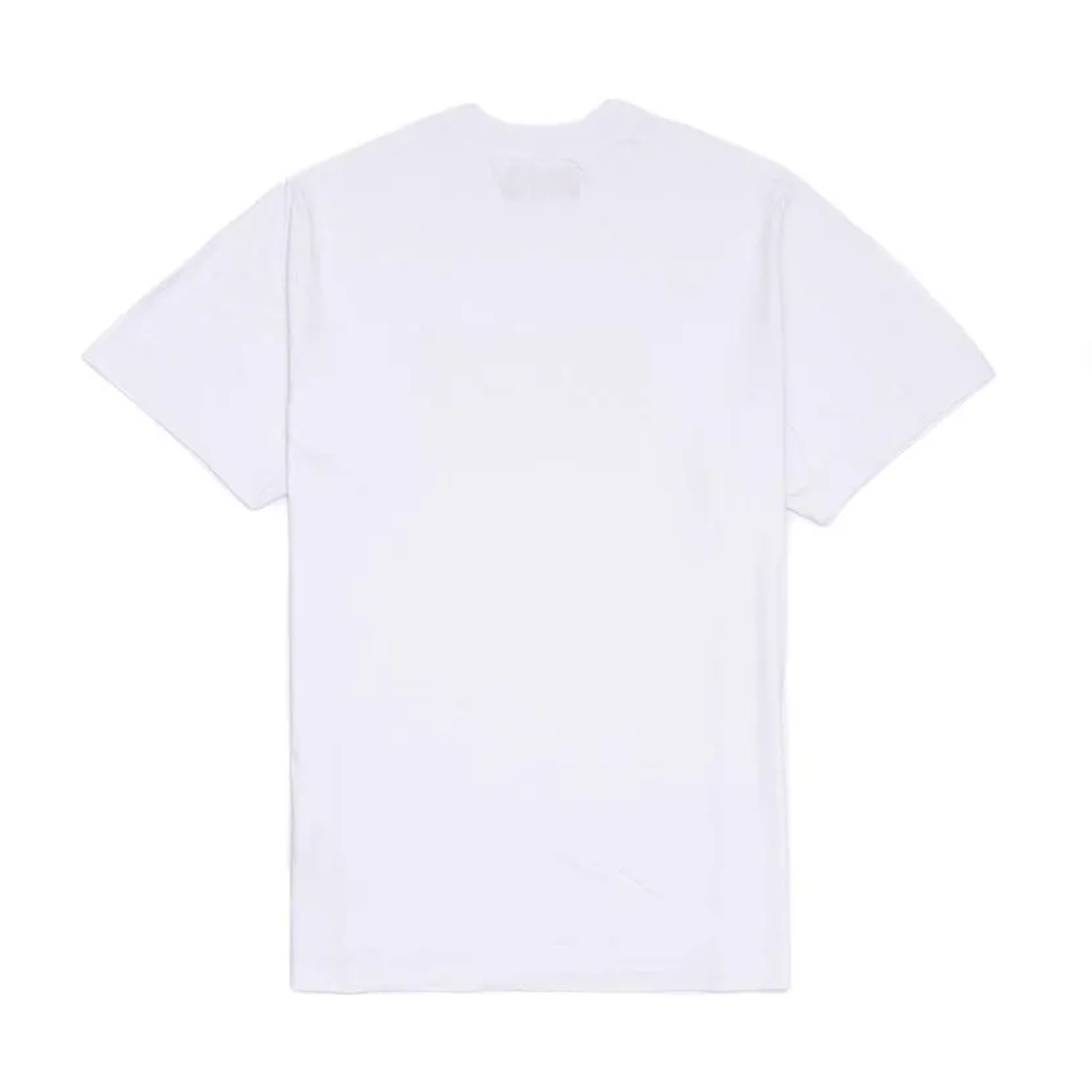 Camiseta Ous Logo Minimal Branca