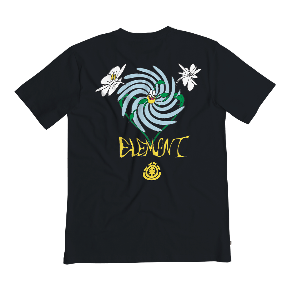 Camiseta Element Smile Preto