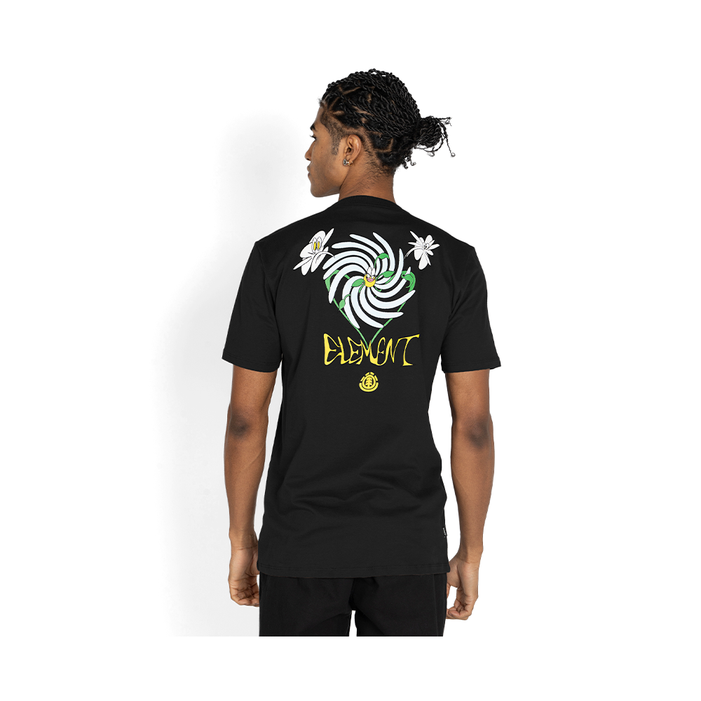 Camiseta Element Smile Preto
