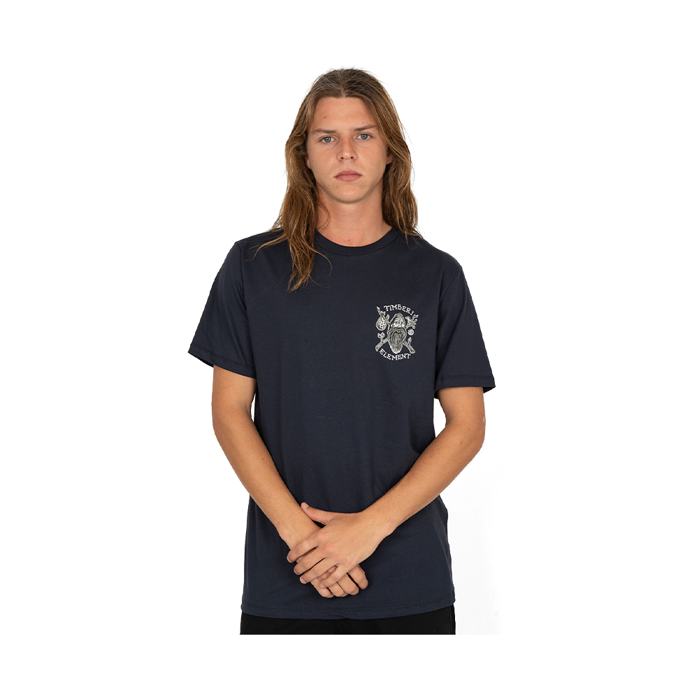 Camiseta Element  Woodman Marinho