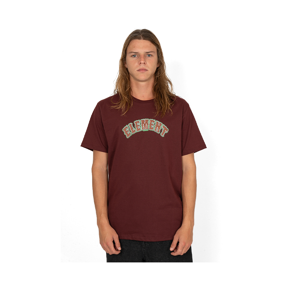 Camiseta Element  Orchard Vinho