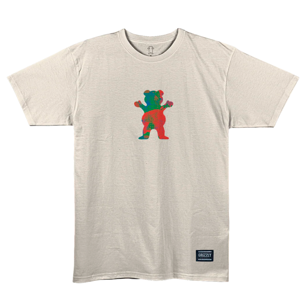 Camiseta Grizzly Earth Strong Creme