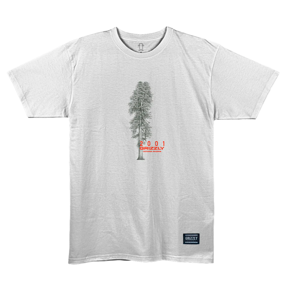 Camiseta Grizzly  Forestry Branco