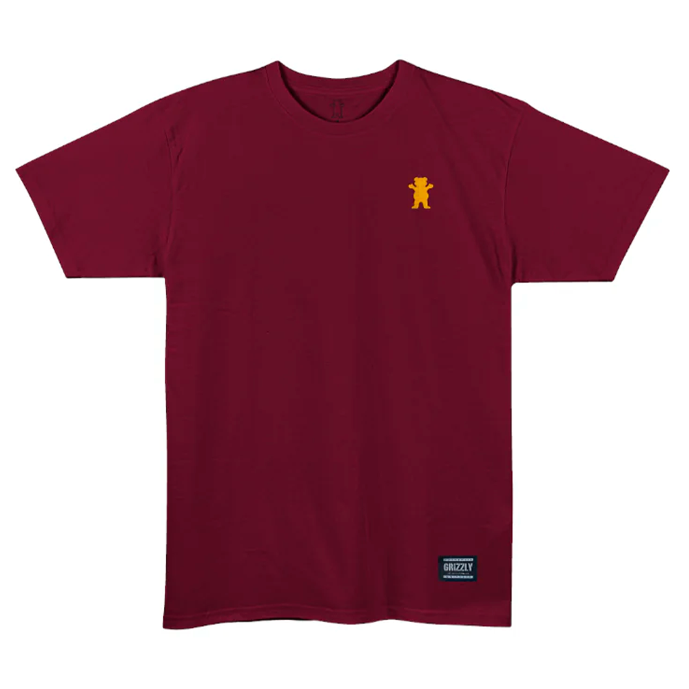 Camiseta Grizzly  Mini OG Bear Vinho