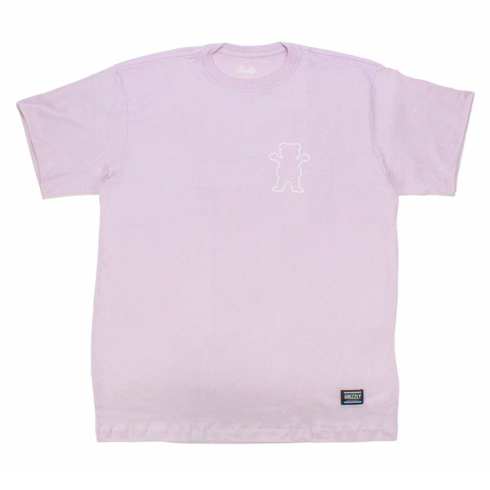 Camiseta Grizzly Outline Mini OG Bear  Roxo