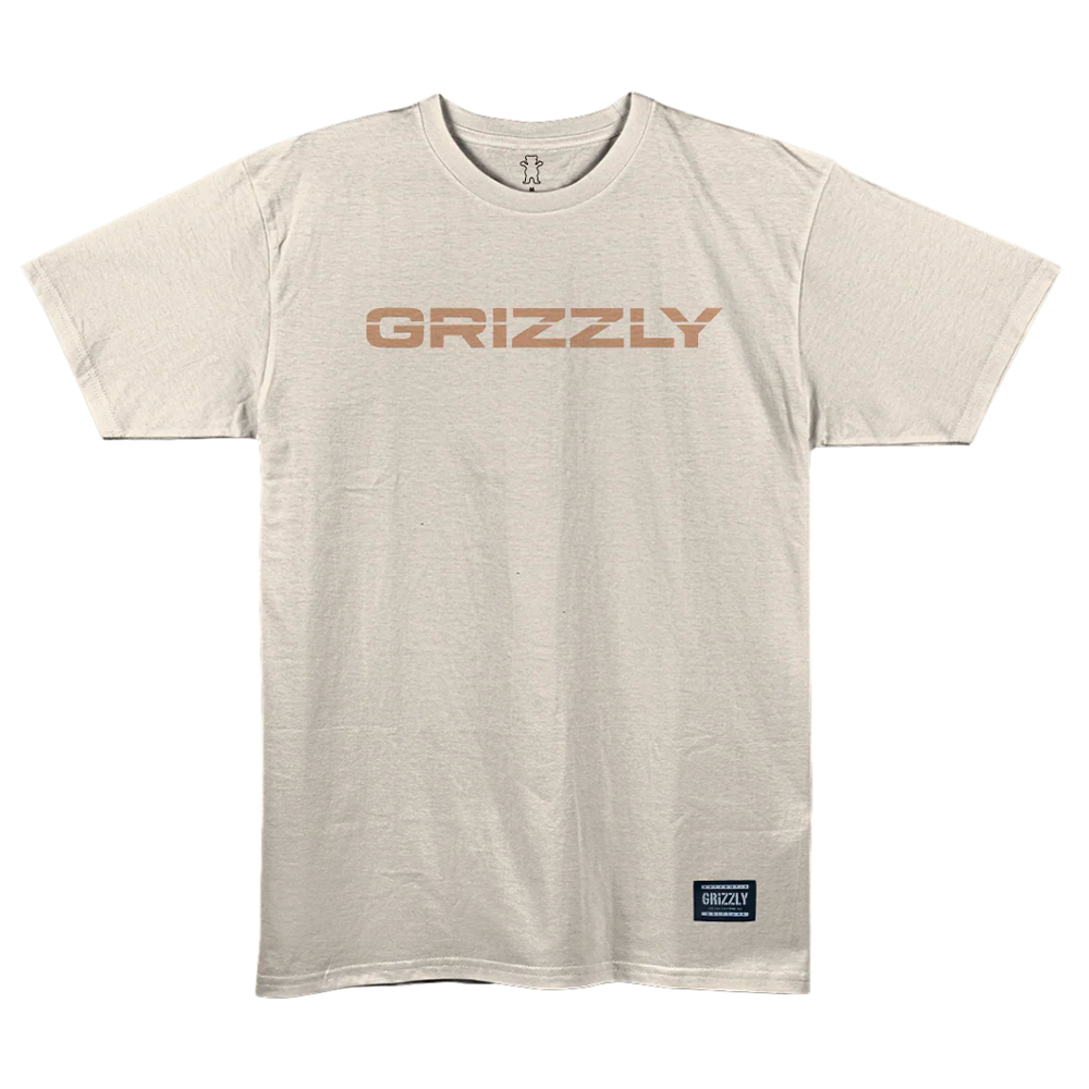 Camiseta Grizzly Outdoor Division Creme