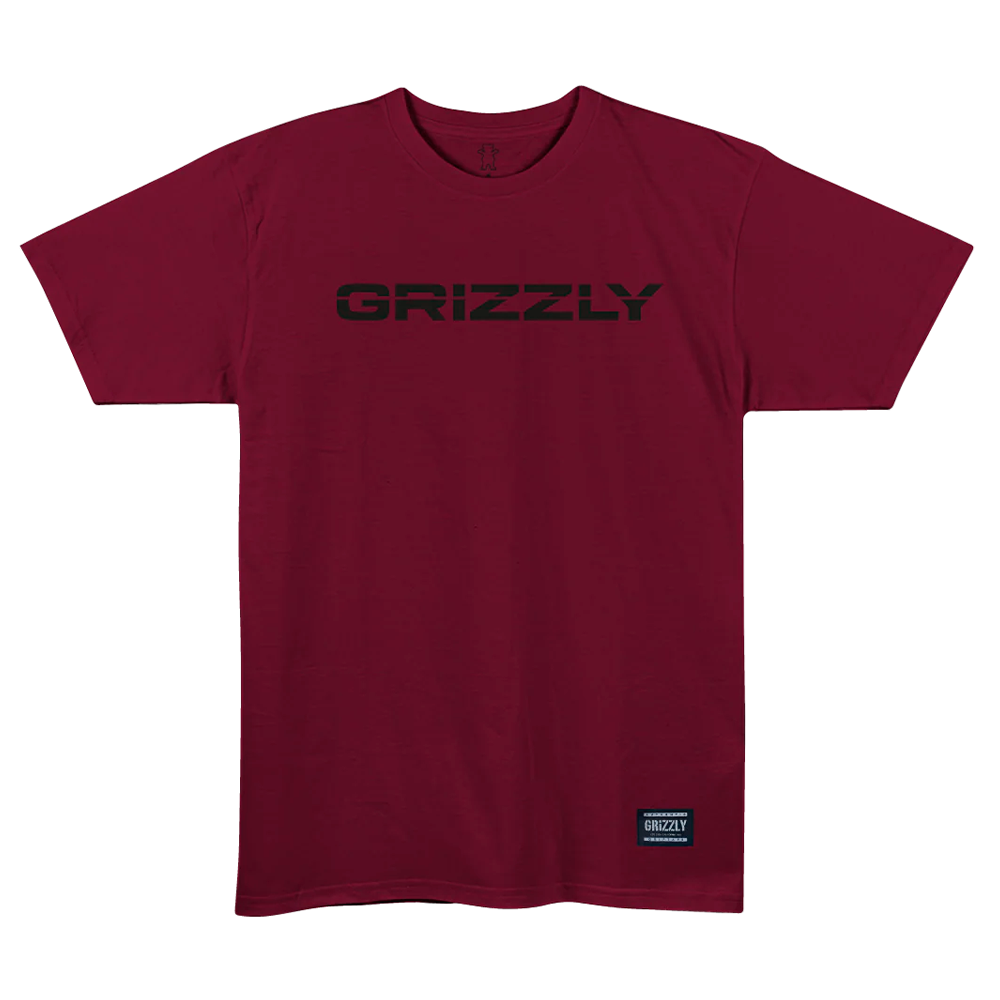 Camiseta Grizzly Outdoor Division Vinho