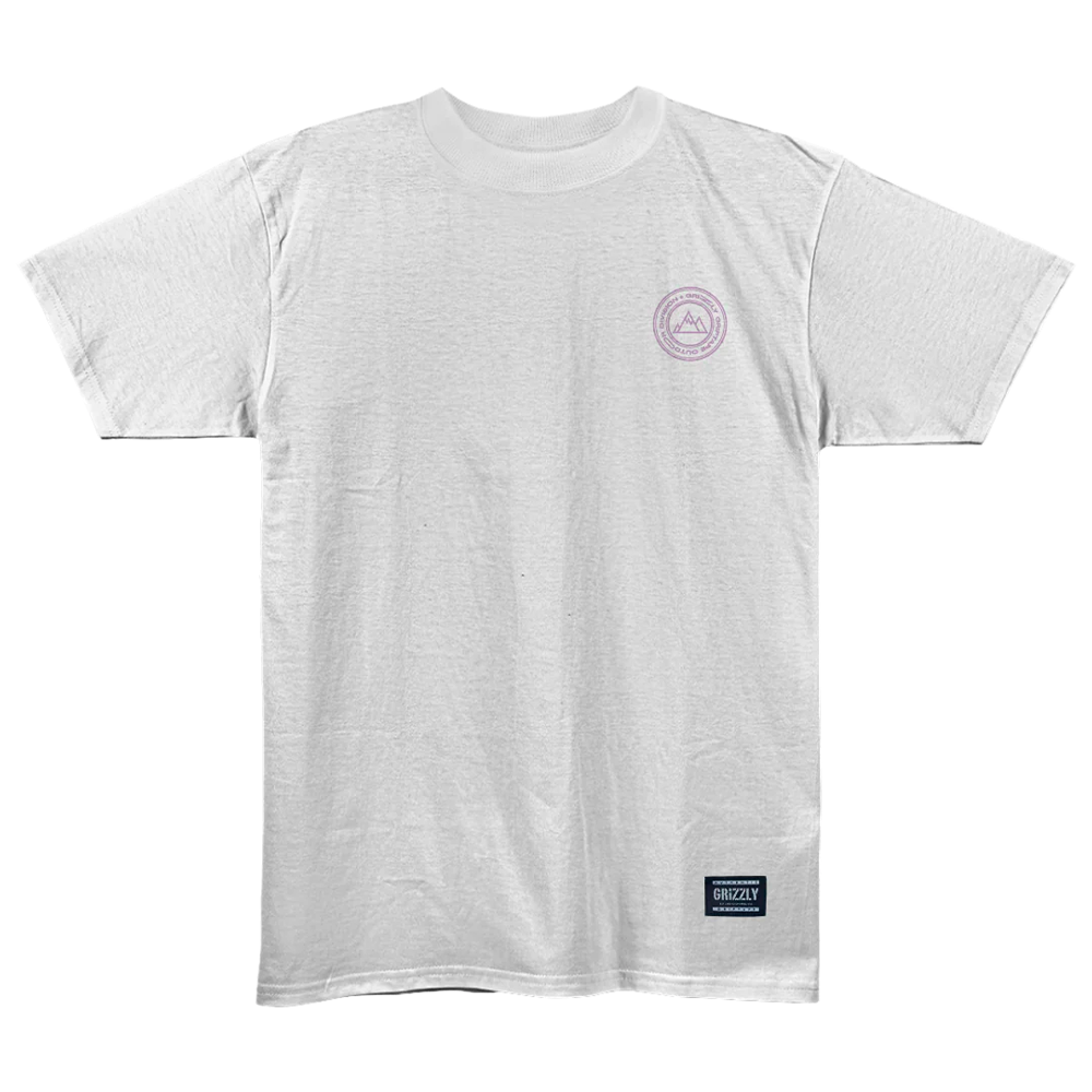 Camiseta Grizzly  Morning View Branco