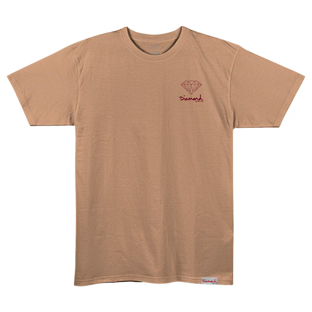 Camiseta Diamond Small OG Sign Khaki