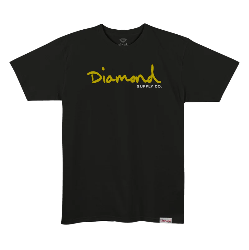 Camiseta Diamond OG Script Preto