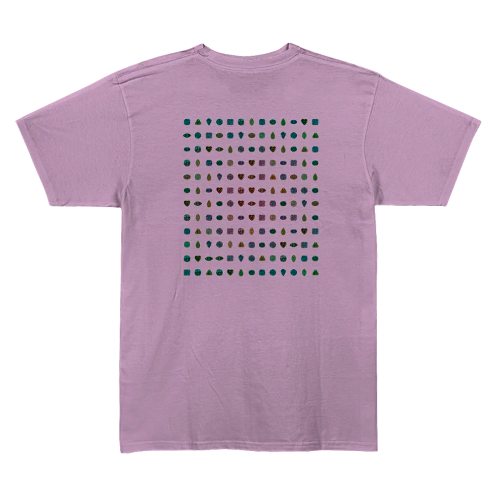 Camiseta Diamond All Over Gems Roxo