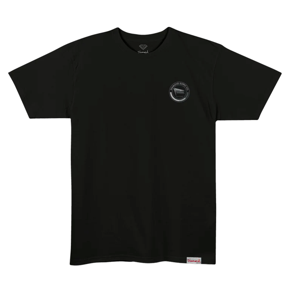 Camiseta Diamond Yacht Flag Preto