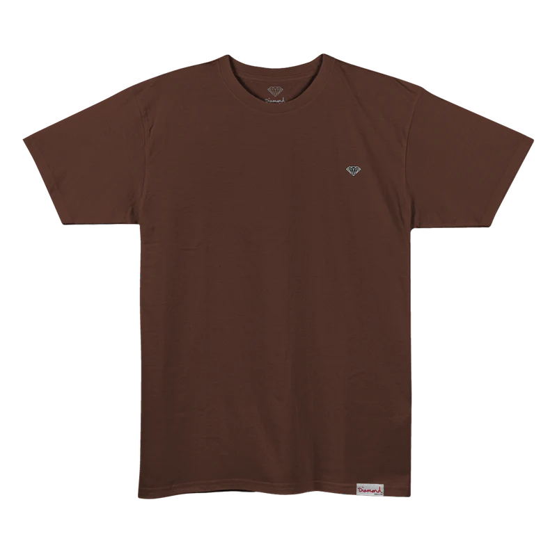 Camiseta Diamond Mini Label  Chocolate