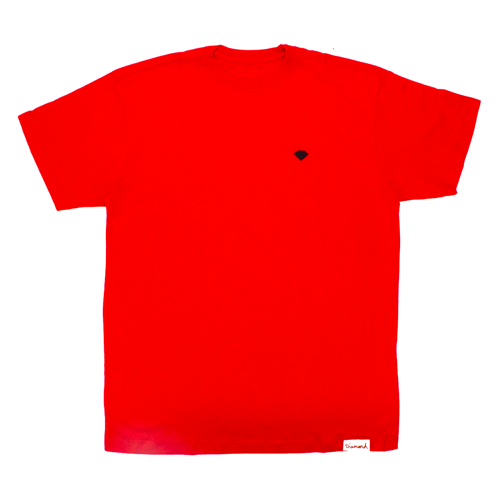 Camiseta Diamond Mini Label Vermelho
