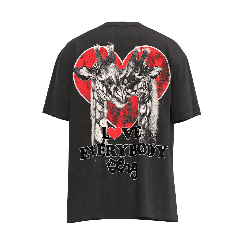 Camiseta LRG Love Everybody Preto