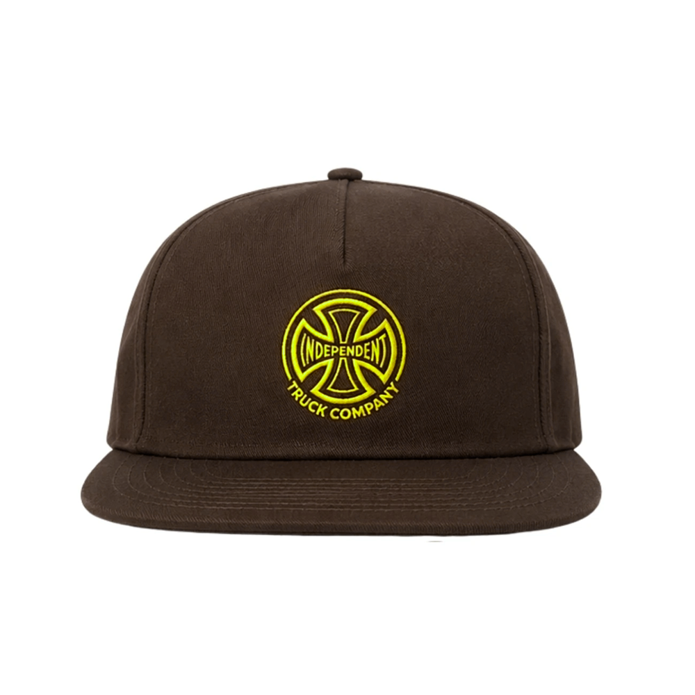 Boné Independent Snapback Truck Co Legacy Marrom