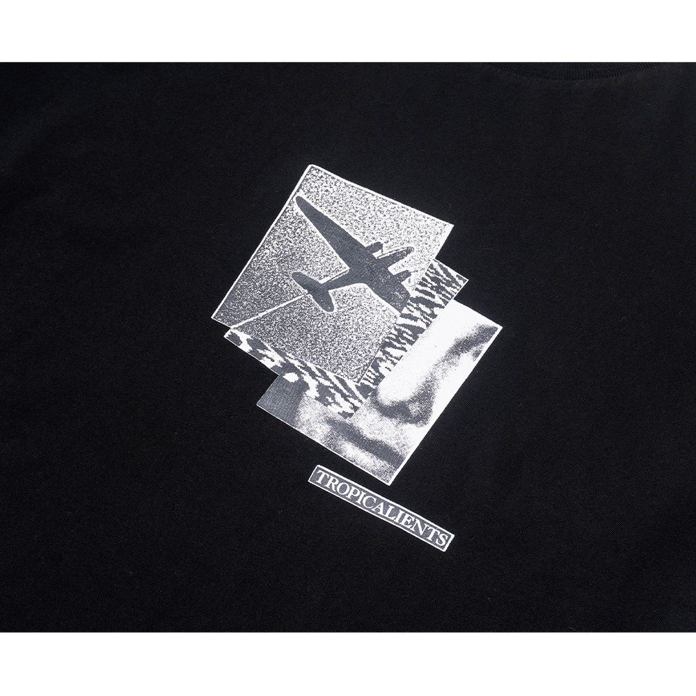 Camiseta Tropicalients Interference Preto