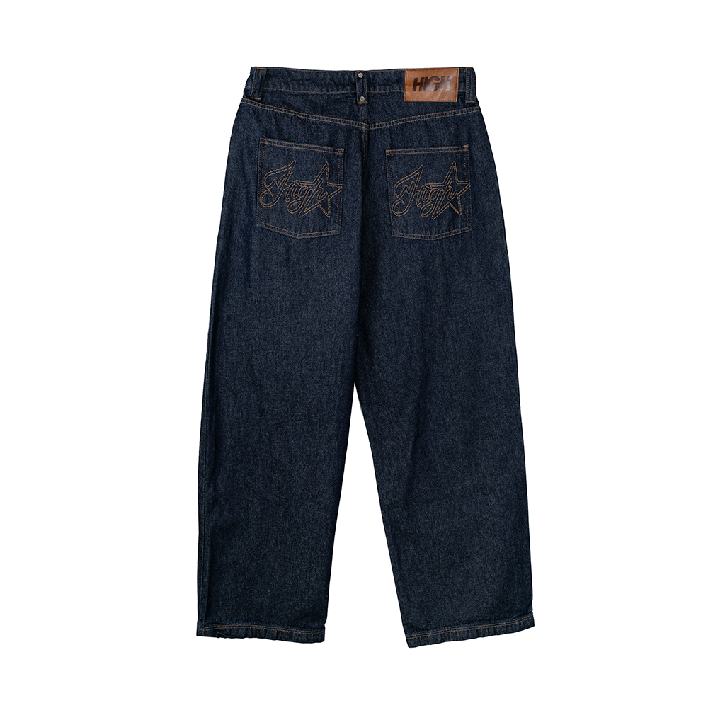 Calça High Jeans Original Raw