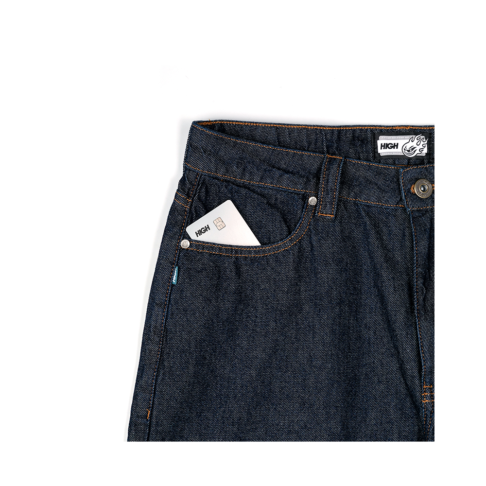 Calça High Jeans Original Raw